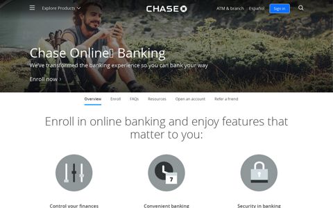 Enroll in Chase Online Banking | Chase - Chase Bank