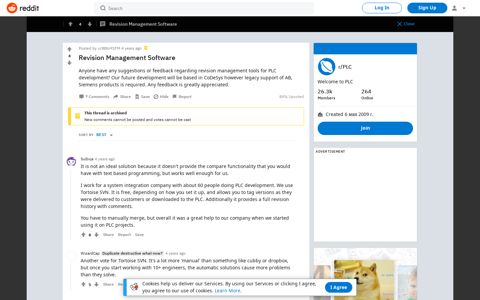 Revision Management Software : PLC - Reddit