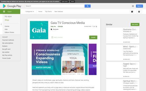 Gaia TV Conscious Media - Apps on Google Play