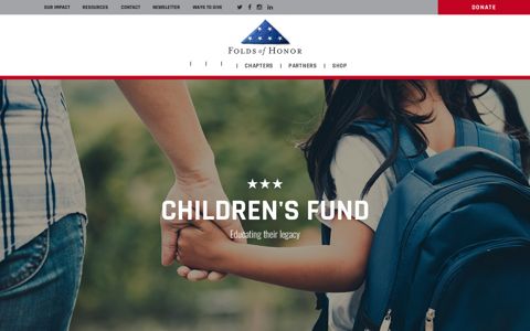 Childrens Fund - Folds of Honor