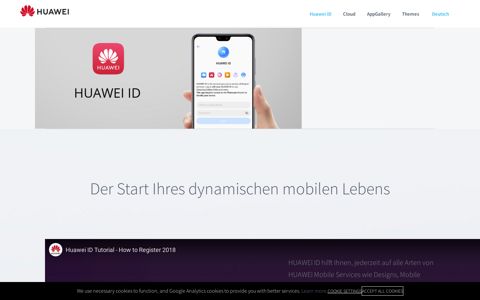 Huawei ID - Germany | Huawei Mobile Services