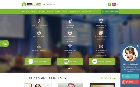 Online Forex Trading Platforms - Fresh Forex | FreshForex