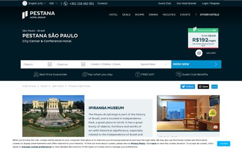 Pestana São Paulo | Events Calendar