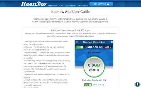 Keenow App User Guide