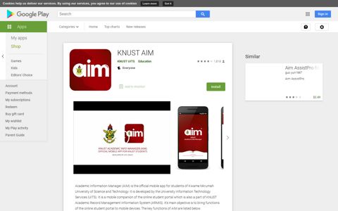 KNUST AIM - Apps on Google Play
