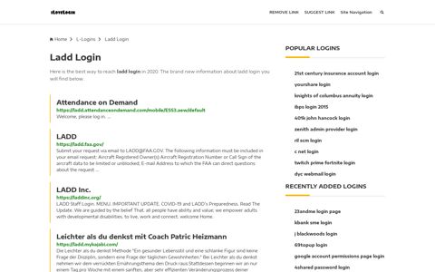 Ladd Login ❤️ One Click Access - iLoveLogin