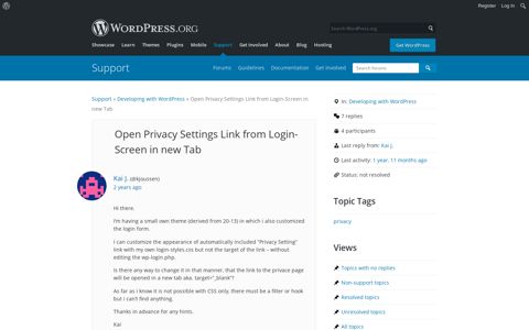 Open Privacy Settings Link from Login-Screen in new Tab ...