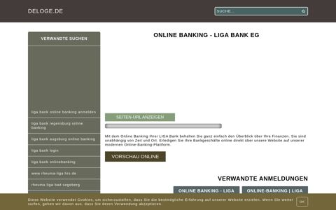 Online Banking - LIGA Bank eG - Allgemeine Informationen zum Login