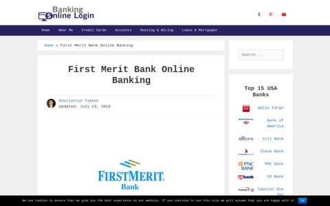 First Merit Bank (Huntington Bank) | Best Online Banking Guides
