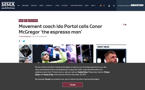 Movement coach Ido Portal calls Conor McGregor 'the ...
