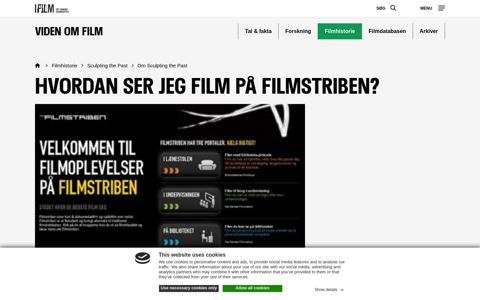 Hvordan ser jeg film på filmstriben? | Det Danske Filminstitut