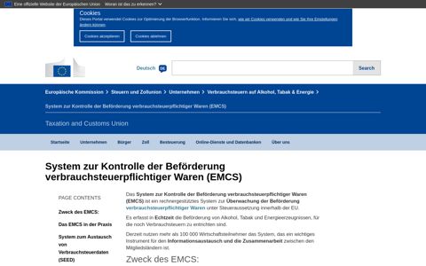 EMCS - European Commission - Europa EU