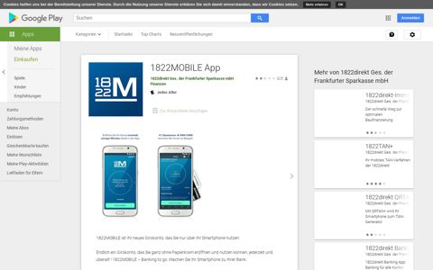 1822MOBILE App – Apps bei Google Play