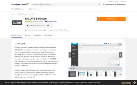 kvCORE Software - 2021 Reviews, Pricing & Demo