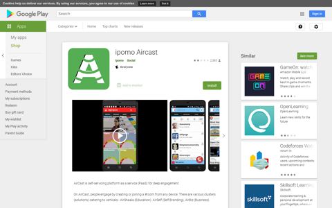 ipomo Aircast - Apps on Google Play