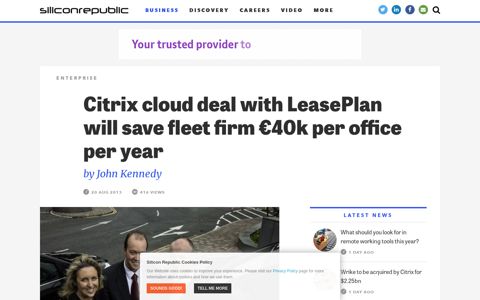 Citrix cloud deal with LeasePlan will save fleet firm €40k per ...