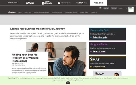 Start Your Business Master's and MBA Journey Here | mba.com