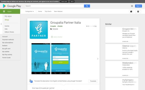 Groupalia Partner Italia - Apps on Google Play