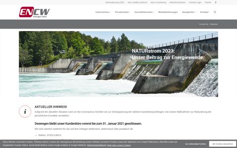 Energie Calw GmbH – Strom – Erdgas – Wasser – Wärme