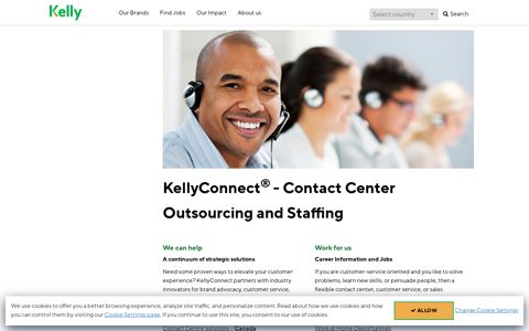 Kelly Connect | Contact Center Solutions | Kelly Services