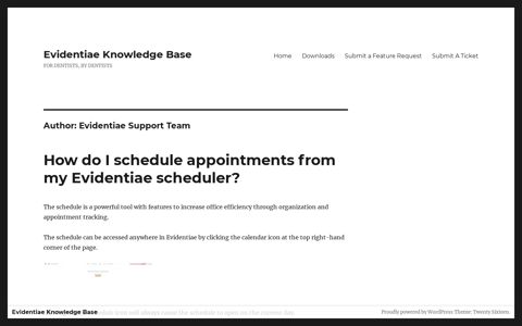 Author: Evidentiae Support Team - Evidentiae Knowledge Base