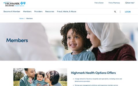 Members - Highmark Health Options
