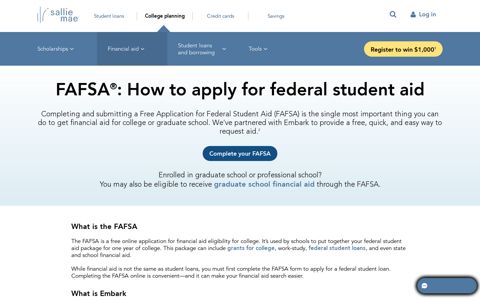 FAFSA 2020-21: How to Apply for Federal Student Aid | Sallie ...