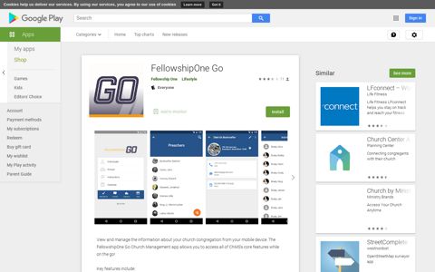 FellowshipOne Go - Apps on Google Play