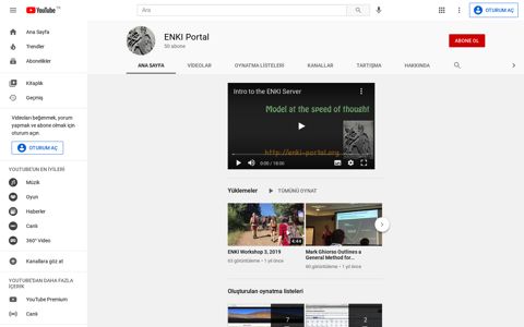 ENKI Portal - YouTube