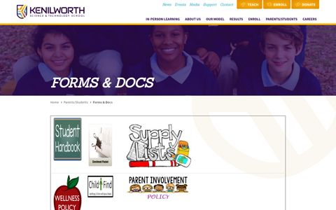Forms & Docs - Kenilworth Science and Technology Charter ...