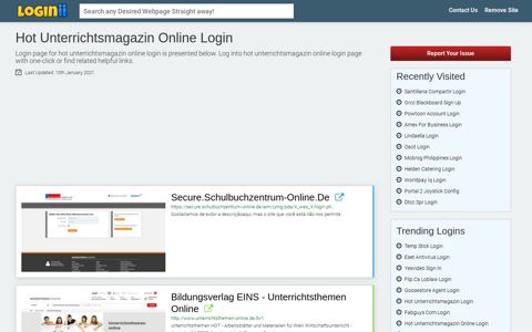 Hot Unterrichtsmagazin Online Login - Loginii.com