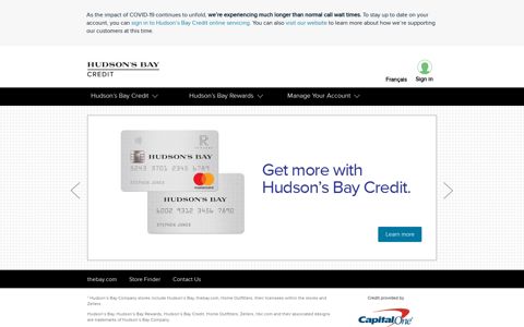 Hudson's Bay Credit
