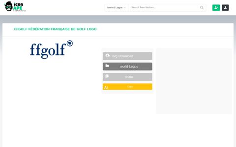 FFGolf Fédération française de golf Logo [ Download - Logo ...
