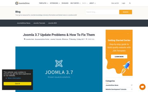 Joomla 3.7 Update Problems & How To Fix Them - JoomlaShine