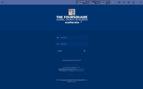 Foursquare Reporting Portal | Login - Horde