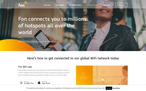 Buy WiFi passes today and connect to millions of WiFi hotspots