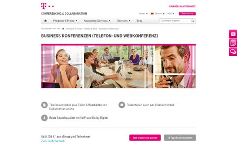 Business Konferenzen - Telekom - Conferencing ...
