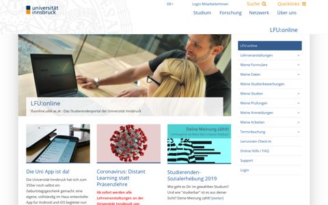 LFU:online - Universität Innsbruck