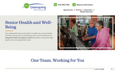 On-Site Medical Center & Senior Health Care – Greenspring