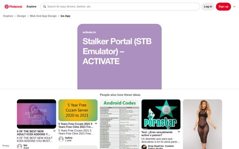 Stalker Portal (STB Emulator) – ACTIVATE - Pinterest