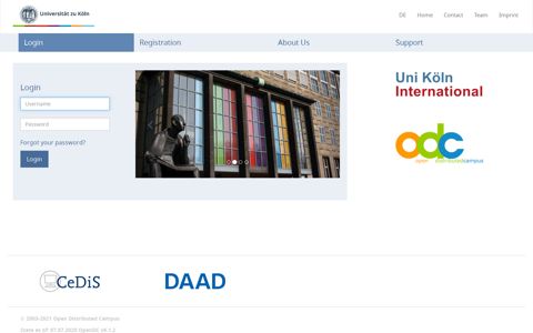 Go to homepage of Uni Köln International (UKI) - Distributed ...