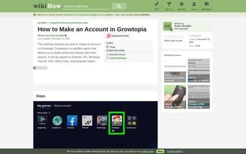 How to Make an Account in Growtopia (with Pictures) - wikiHow