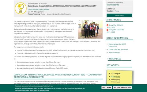 Global Entrepreneuship Economics and Management (GEEM ...