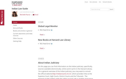 Home - Indian Law Guide - Research Guides at Harvard Library
