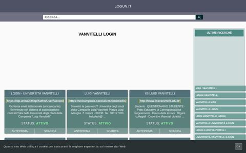 vanvitelli login - Panoramica generale di accesso, procedure ...