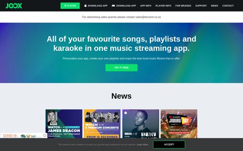 JOOX | Free Music App & Music Player | Millions of Songs