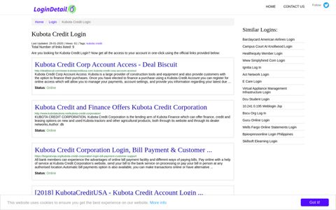 Kubota Credit Login Kubota Credit Corp Account Access ...
