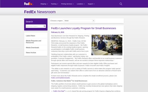 FedEx Launches Loyalty Program for Small Businesses
