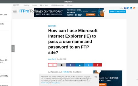 How can I use Microsoft Internet Explorer (IE) to pass a ...
