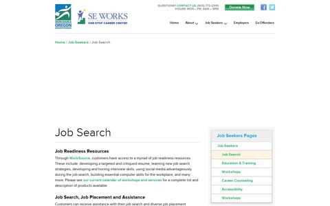 Job Search | SE Works & WorkSource Oregon